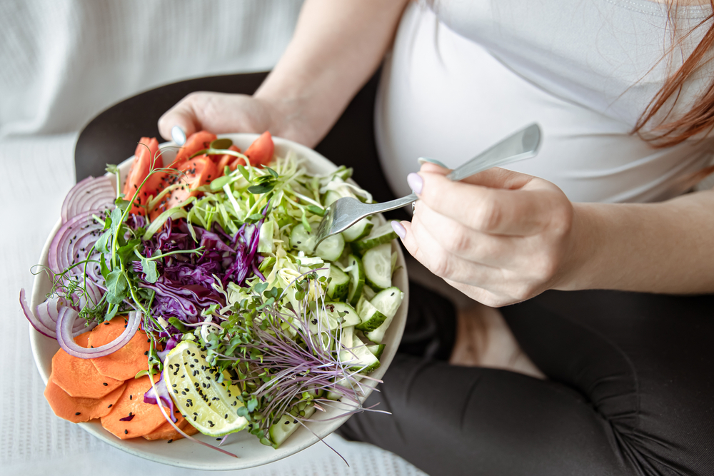Salat Essig Schwangere